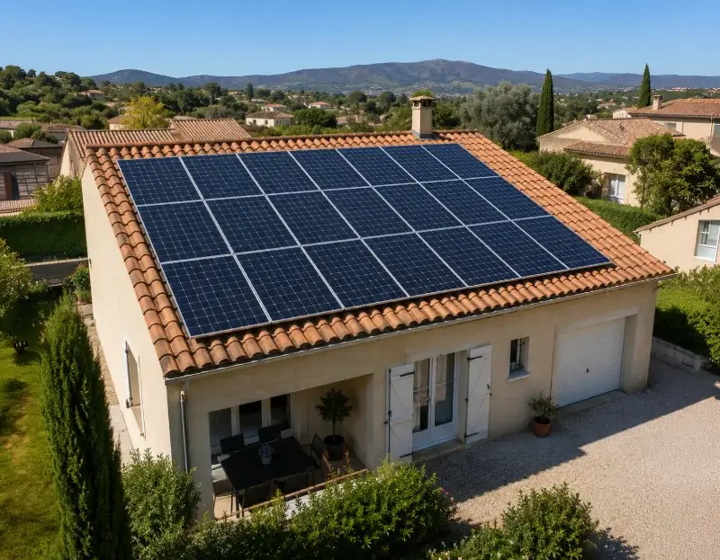 Prime à l'autoconsommation panneaux solaires Longuenée-en-Anjou — aide financière de l'État